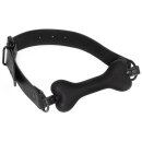 You2Toys Bad Kitty Knochen-Knebel mit Kopfriemen Schwarz