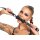 You2Toys Bad Kitty Knochen-Knebel mit Kopfriemen Schwarz