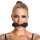 You2Toys Bad Kitty Knochen-Knebel mit Kopfriemen Schwarz