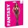 Cottelli Collection Open Bust Fishnet Catsuit Black S-L