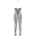 Cottelli Collection Open Bust Fishnet Catsuit Black S-L