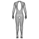 Cottelli Collection Netz-Catsuit Ouvert mit Handschuhen Schwarz S-L