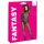 Cottelli Collection Netz-Catsuit Ouvert mit Handschuhen Schwarz S-L