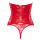 Cottelli Collection Busenfreie Corsage mit String M Rot