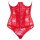 Cottelli Collection Busenfreie Corsage mit String L Rot