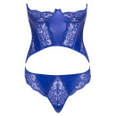 Cottelli Collection Busenfreie Kurz-Corsage mit Riostring L Royalblau