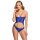 Cottelli Collection Busenfreie Kurz-Corsage mit Riostring XL Royalblau