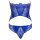 Cottelli Collection Busenfreie Kurz-Corsage mit Riostring XL Royalblau
