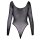 Cottelli Collection Langarm Netzbody mit Glitzersteinen S-L Schwarz