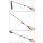 You2Toys Bad Kitty Whip Set 4-Piece Black