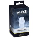 ANOS Anal Plug with Tunnel Transparent 10.2 cm