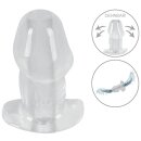 ANOS Anal Plug with Tunnel Transparent 10.2 cm