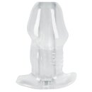 ANOS Anal Plug with Tunnel Transparent 10.2 cm