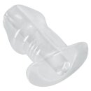 ANOS Anal Plug with Tunnel Transparent 10.2 cm