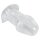 ANOS Anal Plug with Tunnel Transparent 10.2 cm