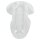 ANOS Anal Plug with Tunnel Transparent 10.2 cm