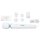 Le Wand Classique Plug-In Wand Massage White