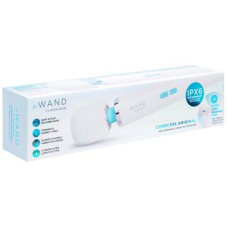 Le Wand Classique Cordless Rechargeabl Wand Massager Weiß