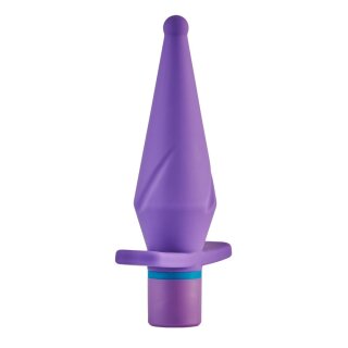 Dream Toys Love Signal Tingling Touch Anal Plug Purple