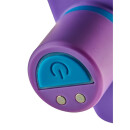 Dream Toys Love Signal Tingling Touch Anal Plug Purple