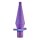 Dream Toys Love Signal Tingling Touch Anal Plug Purple