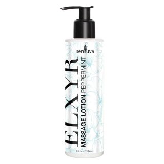 Sensuva Leg and Foot Massage Lotion Pepperming 240 ml