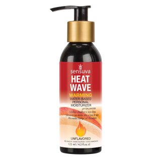 Sensuva Heat Wave Warming Personal Moisturizer 125 ml