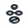 Blush Performance Plus Throttle Cockring Set Black