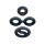 Blush Performance Plus Throttle Cockring Set Black