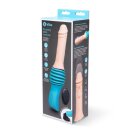 B-Vibe Thrusting Dildo Machine Türkis