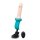 B-Vibe Thrusting Dildo Machine Turquoise