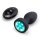 B-Vibe Light Up Butt Plug Black