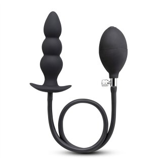 B-Vibe Inflatable Anal Plug Black