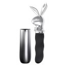 Evolved Playboy Vibrator Bunny On the Go 18,6 cm Black