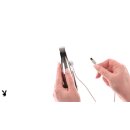Evolved Playboy Mini Vibrator Bon Voyage 18,7 cm Black Silver