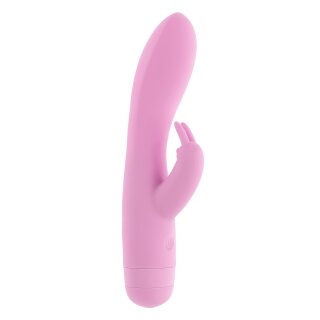 Evolved Cushy Bunny Rabbit Vibrator 19 cm Pink