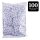 LustGlider Transparent Condoms 100 Pack 53 mm