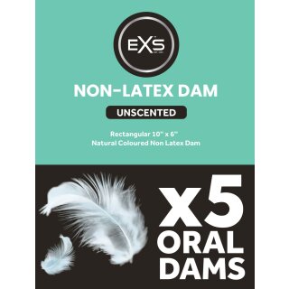 EXS Oral Dams Non-Latex 5pcs