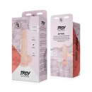 Real Fantasy Troy Dildo Mit Beweglicher Vorhaut 25 cm Beige