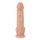Real Fantasy Troy Dildo Mit Beweglicher Vorhaut 25 cm Beige