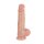 Real Fantasy Troy Dildo Mit Beweglicher Vorhaut 25 cm Beige