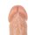 Real Fantasy Troy Dildo Mit Beweglicher Vorhaut 25 cm Beige
