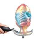 Power Monsters Ebon Leviathan Aufblasbarer Analplug 18 cm Mehrfarbig