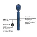 Manwan Man.Wand Edgy Wand Vibrator Blau