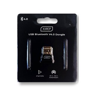 Kiiroo USB Bluetooth V4.0 Dongle Schwarz