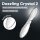 Satisfyer Glas Doppeldildo mit Struktur 20 cm