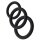 Hidden Desire Set of 3 Stamstart Black Cockrings