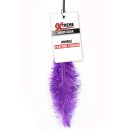 Hidden Desire Double Feather Tickler Purple