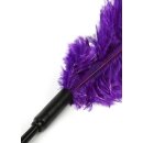 Hidden Desire Double Feather Tickler Purple