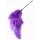 Hidden Desire Double Feather Tickler Purple